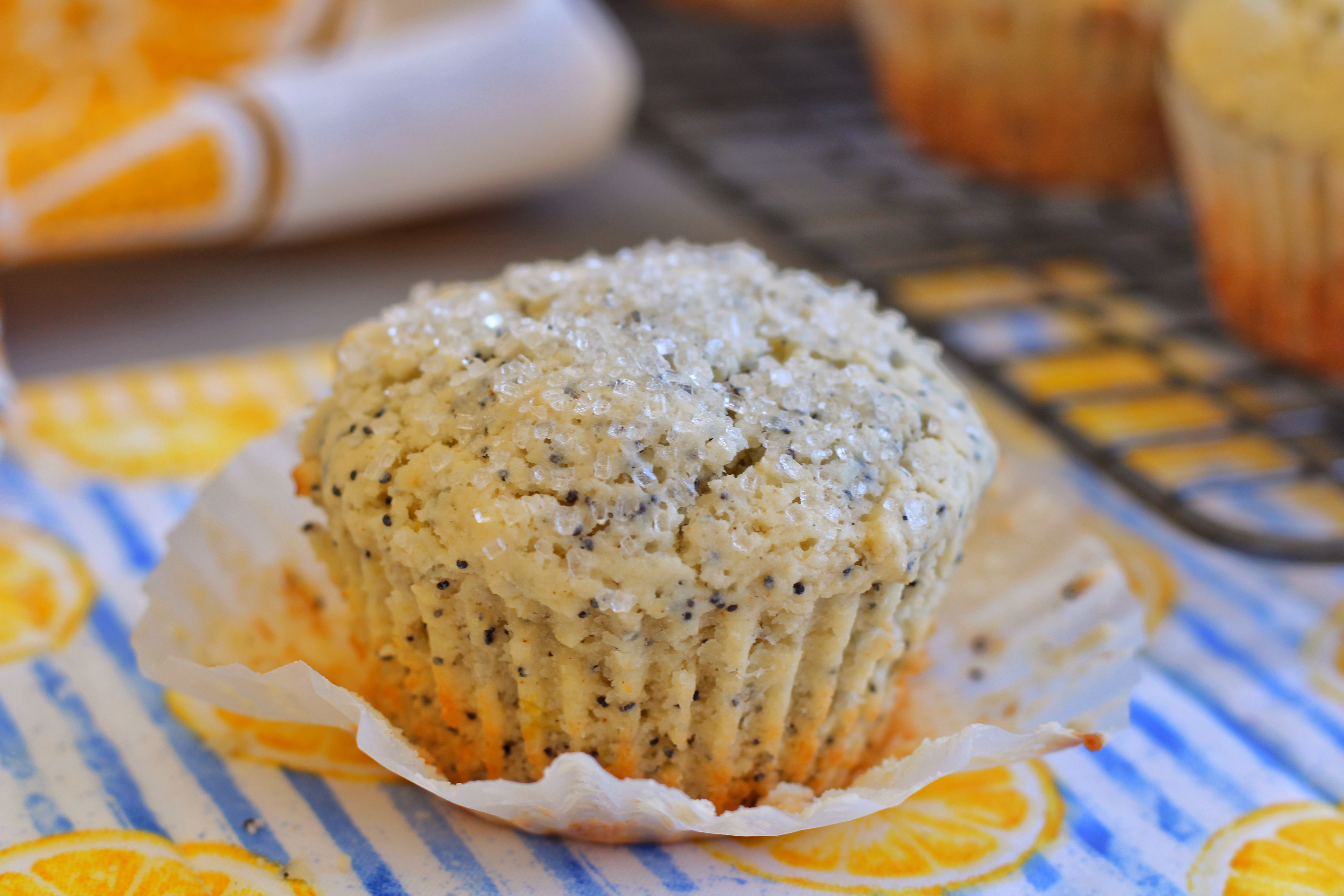 Gluten Free Lemon Poppy Seed Muffins Recipe