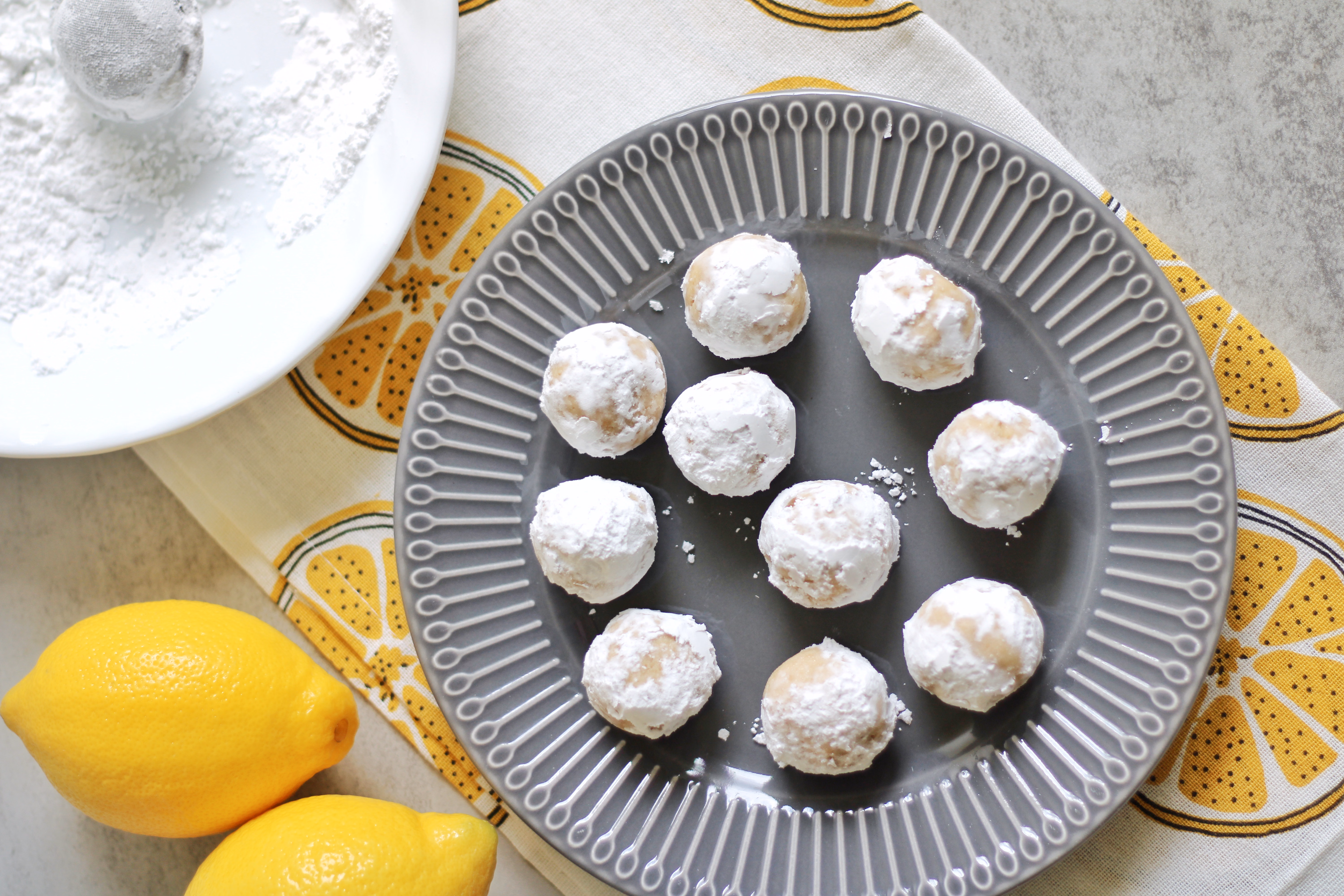Lemon Truffle Balls