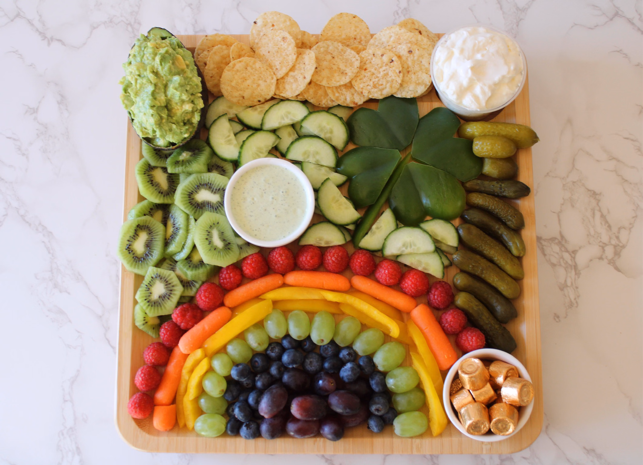 St. Patrick's Day Charcuterie Board