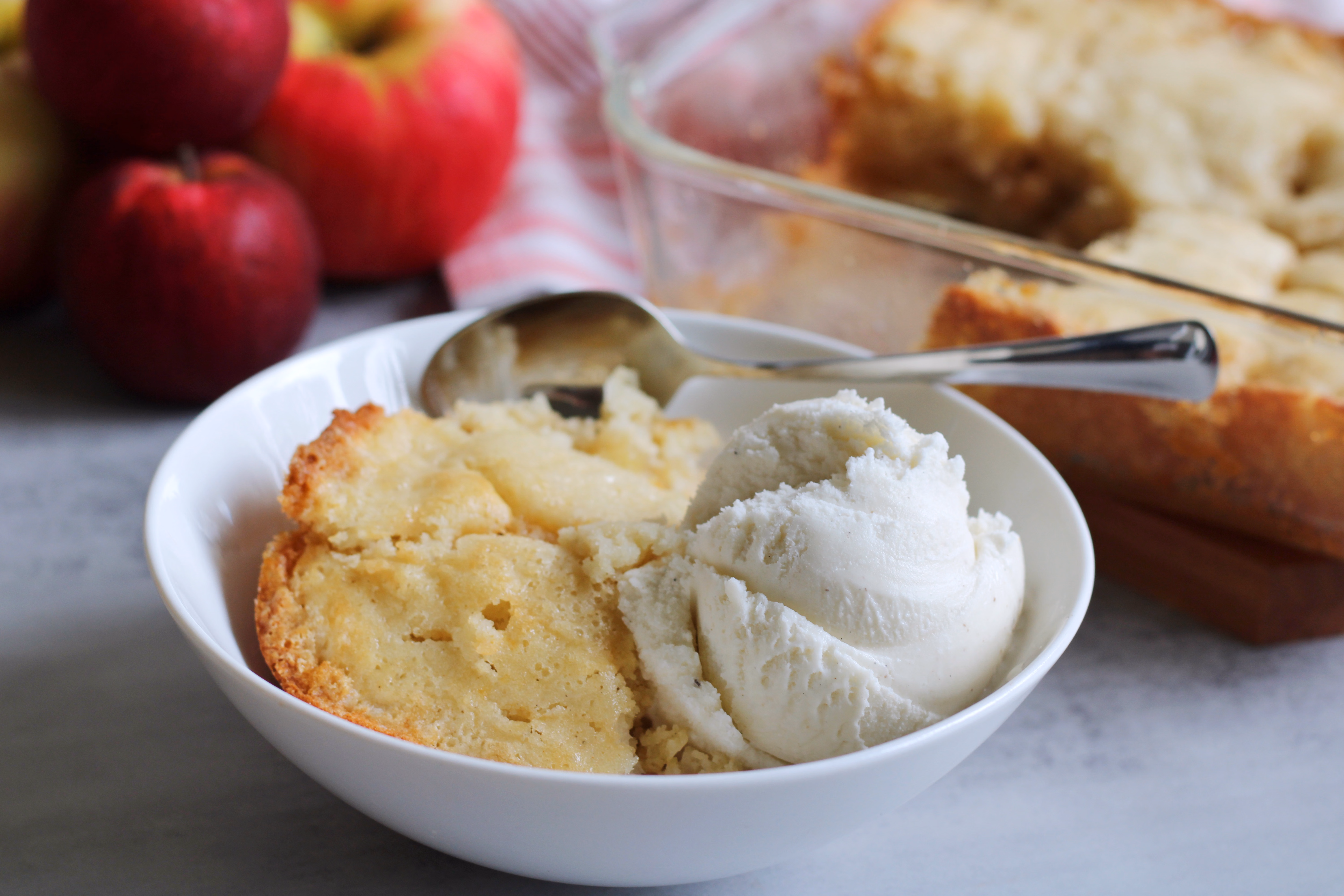 German Apple Pudding