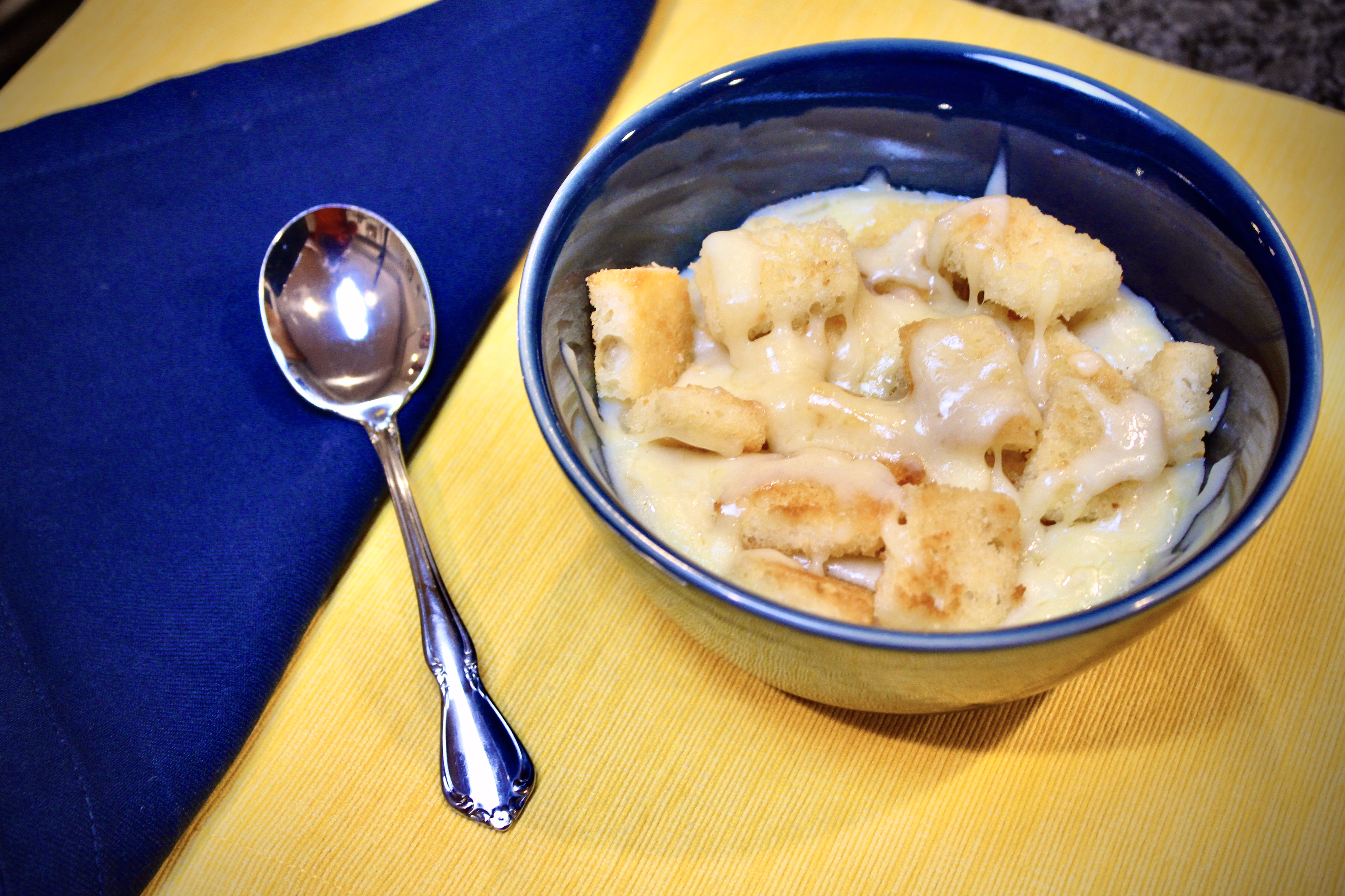 Creamy Swiss Onion Soup